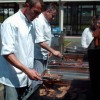 Barbecue en maison de retraite